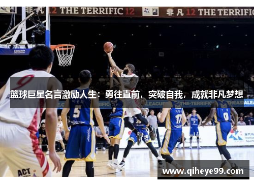 篮球巨星名言激励人生：勇往直前，突破自我，成就非凡梦想